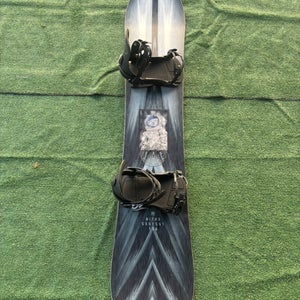 Women's Nitro Dropout 156cm Snowboard | Ride CL-4 Bindings