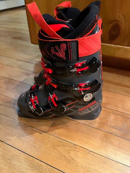 Mondo 24 & 24.5 Unisex Rossignol Hero World Cup 90 SC Racing Ski Boots Soft Flex (Used)