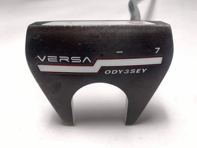 Odyssey Versa 7 Black White Black Putter 33" Mens RH