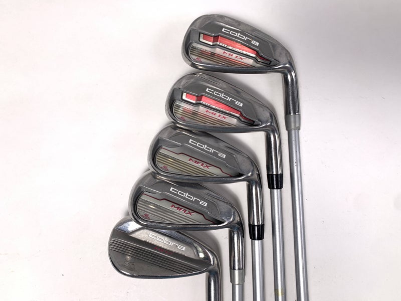 Cobra MAX Iron Set 7-PW+SW White Tie X4 Ladies Graphite Womens RH