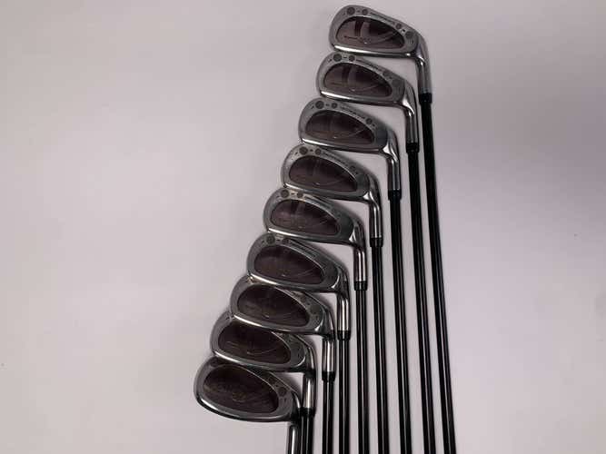 Yonex V Mass 350 Iron Set 3-PW+SW UL-Titanium 7 Ladies Graphite Womens RH