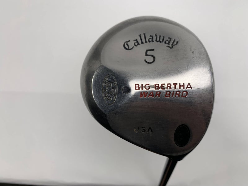 Callaway Big Bertha Warbird 5 Fairway Wood 18* RCH 90 Senior Graphite Mens RH