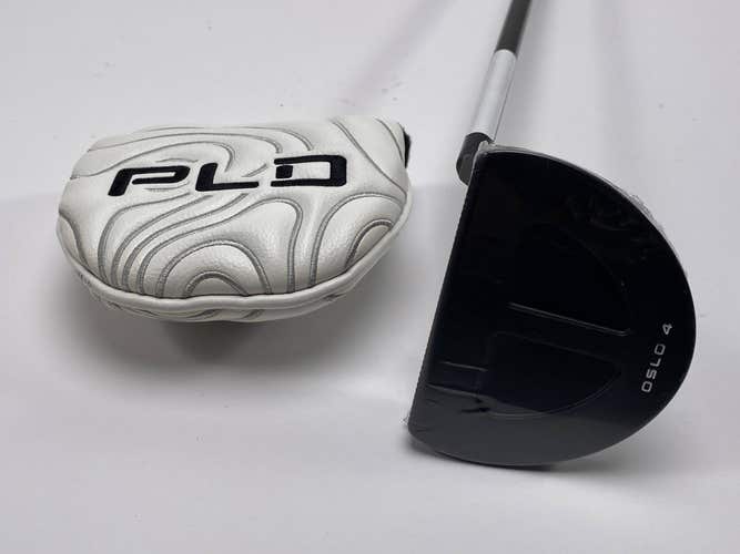 Ping PLD Milled Oslo 4 Matte Black Putter 35" Black Dot Mens RH HC NEW
