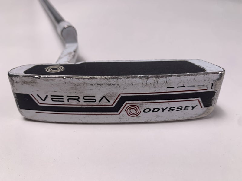 Odyssey Versa 1 White Black White Putter 35" Mens LH