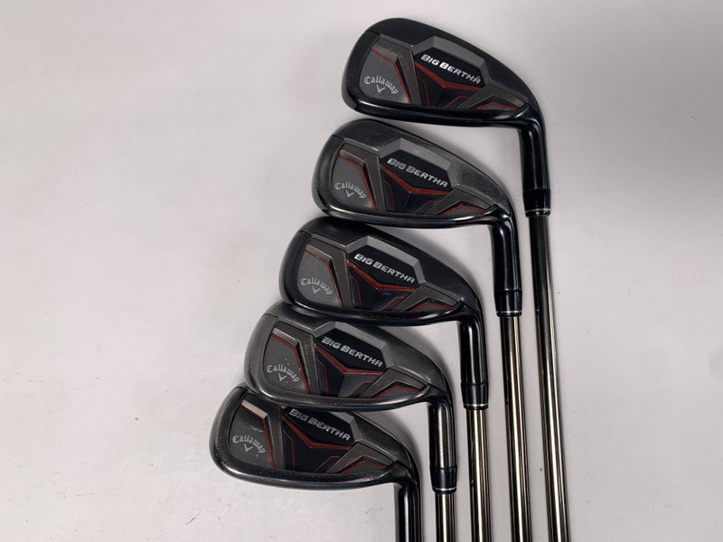 Callaway Big Bertha 2019 Iron Set 7-PW+SW UST Mamiya Recoil ESX 450 F1 Ladies RH