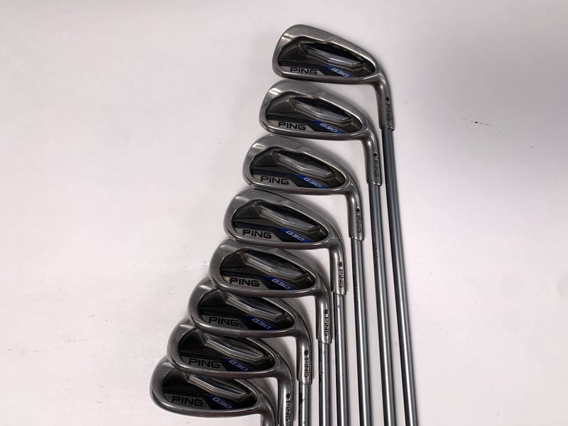 Ping G30 Iron Set 6-PW+GW+SW+LW Black Dot TFC 419 Senior Graphite Mens RH