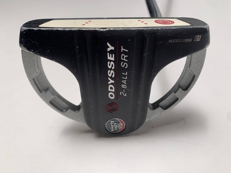 Odyssey White Steel 2-Ball SRT Putter 35" Mens RH