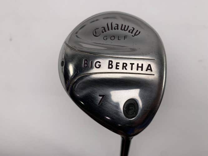 Callaway Big Bertha 2004 7 Fairway Wood 21* Big Bertha Gems 55 55g Ladies RH