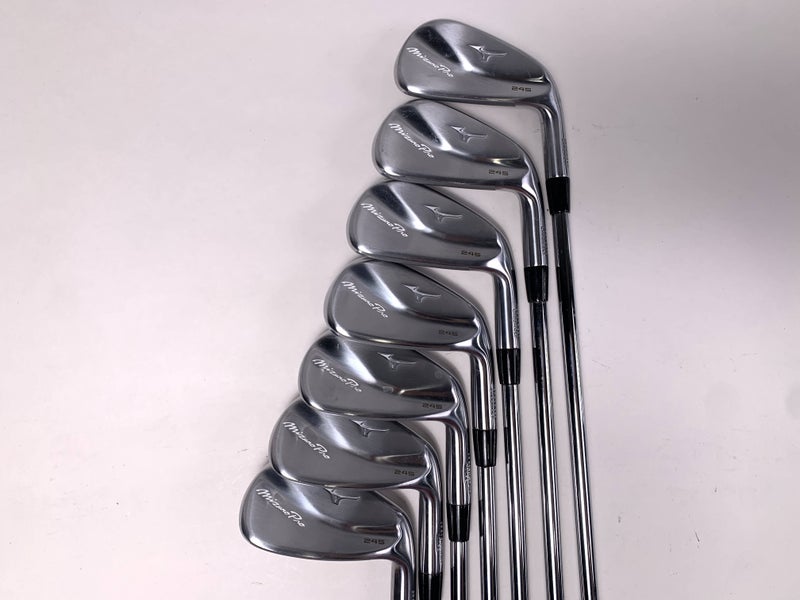 Mizuno Pro 245 Iron Set 5-PW+GW Dynamic Gold Mid R300 100g Regular RH +1''