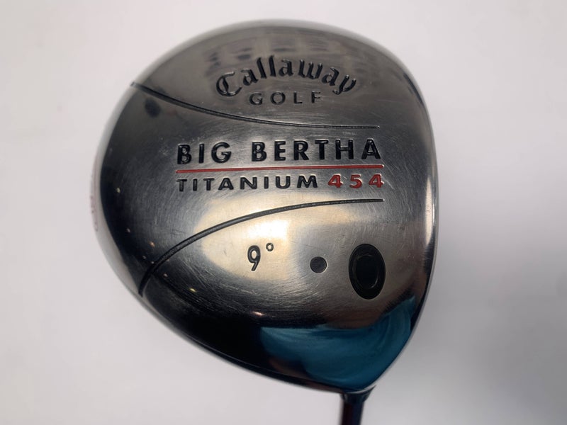 Callaway Big Bertha Titanium 454 Driver 9* RCH 65w Firm Graphite Mens RH