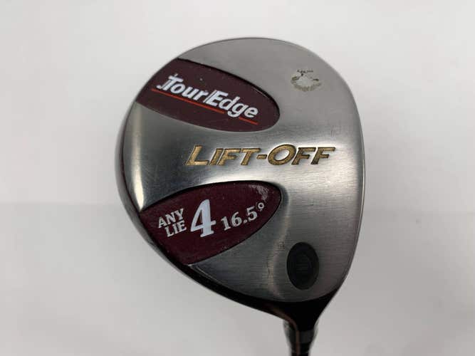 Tour Edge Lift Off 4 Fairway Wood 16.5* Stiff Graphite Mens RH
