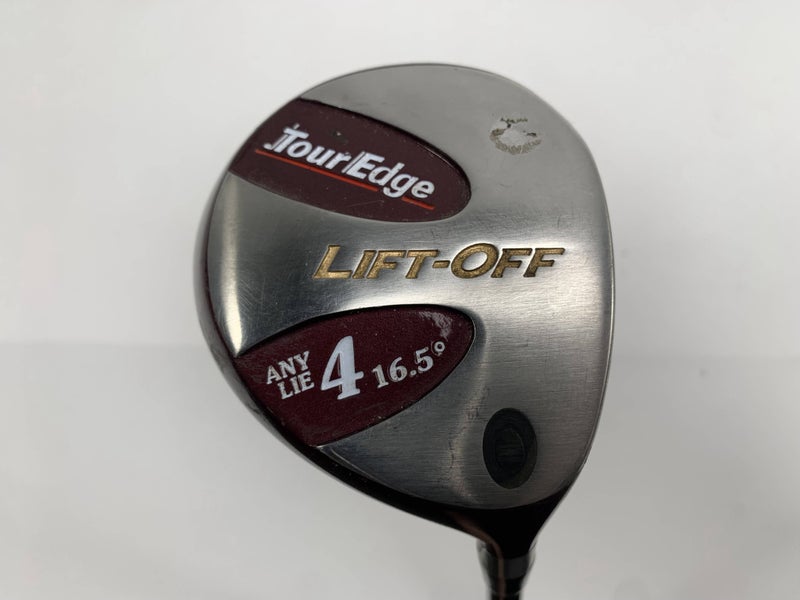 Tour Edge Lift Off 4 Fairway Wood 16.5* Stiff Graphite Mens RH