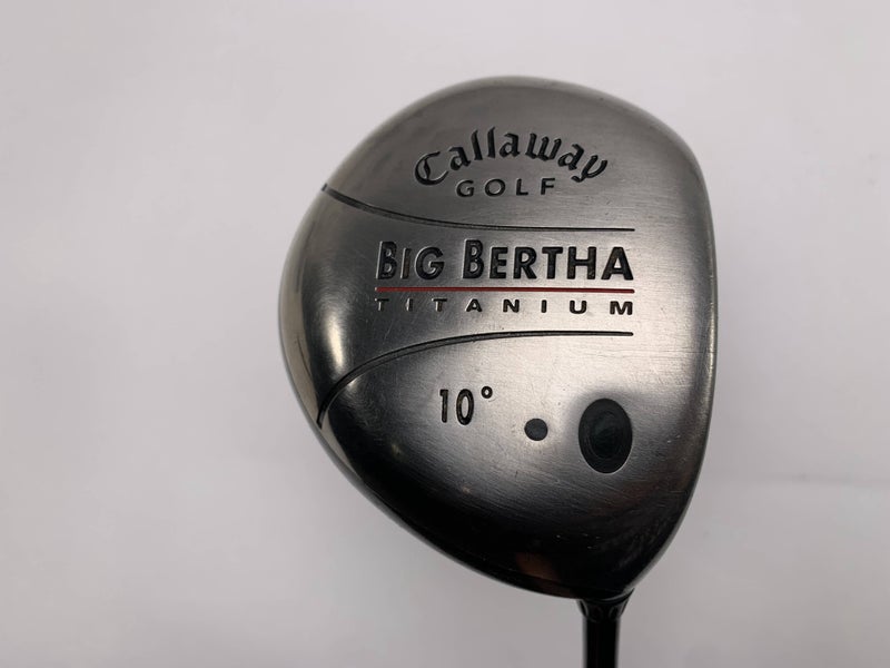 Callaway Big Bertha Titanium Driver 10* RCH 65w Regular Graphite Mens RH