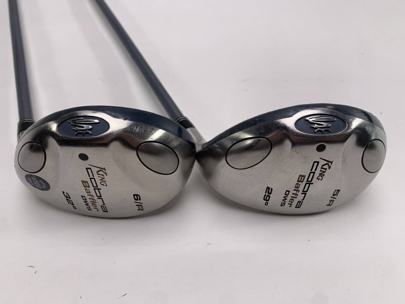Cobra Baffler DWS 2008 5 & 6 Hybrid Set 29* 32* Aldila 50g Ladies Graphite RH