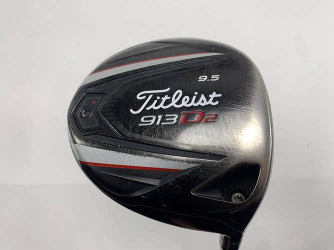 Titleist 913 D2 Driver 9.5* Aldila RIP Alpha 60g Stiff Graphite Mens RH
