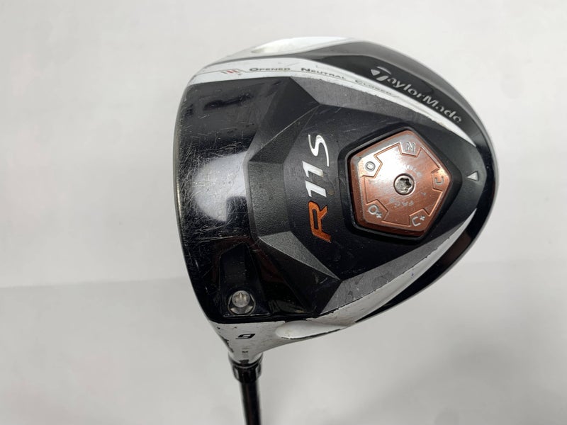 TaylorMade R11s Driver 9* Aldila RIP Phenom 60g Stiff Graphite Mens LH