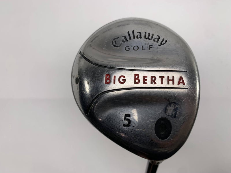 Callaway Big Bertha 2004 5 Fairway Wood 18* RCH 75w Regular Graphite Mens RH