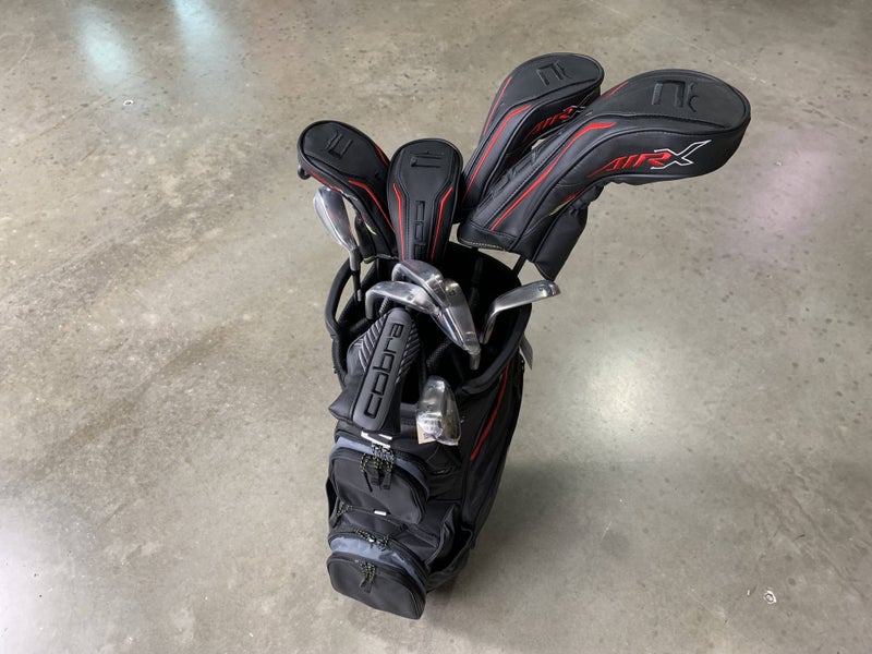 Cobra Air X 2023 Club Set Driver 3W 4H-5H 6-PW SW Putter 45g Senior RH HC +Bag