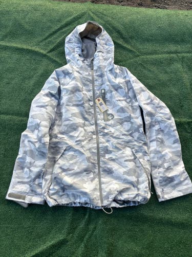 White Men's Large DC 15k Jacket