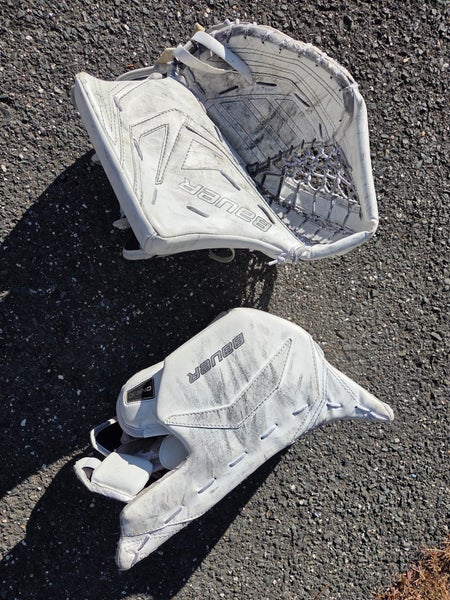 Bauer Supreme One90 Full Right Glove and Blocker (Used)