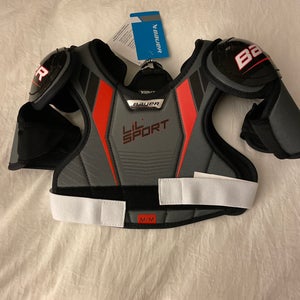 Medium Youth Bauer Lil Sport Shoulder Pads (New)