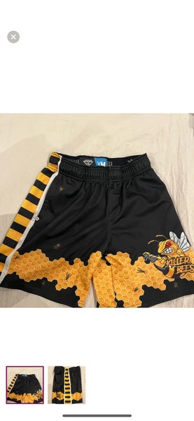 Medium Boys Lacrosse Unlimited Killer Bees Shorts  (Used)