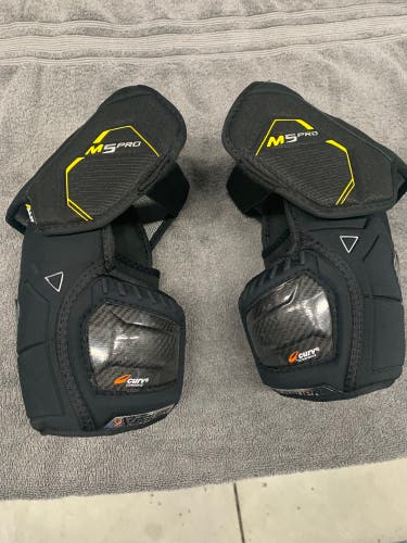 Senior Large Bauer Supreme M5 Pro Elbow Pads (Used)