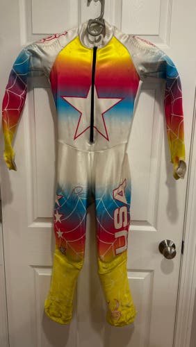 Youth 10/12 Spyder Ski Suit FIS Legal