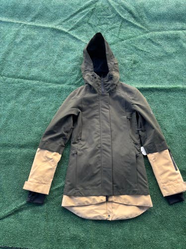 New Brown Women's XS Imperial Motion Deming Jacket