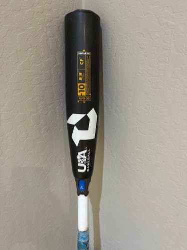 2022 DeMarini CF Composite USABat Certified Bat (-10) 19 oz 29" (Used)
