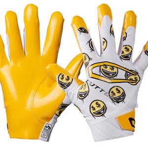 Used Cutters REV PRO 6.0 FB Gloves Gold And White SM 11835-S000200199