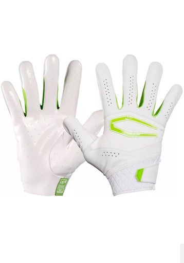 Used Cutters REV X FB Gloves White And Green SM 11835-S000200224
