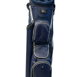 Used RJ Sports CART BAG Mens Cart Bag Navy And White 11835-S000200666