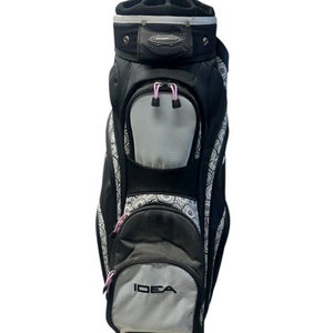 Used Adams Golf CART BAG Womens Cart Bag Black And White 11835-S000200665