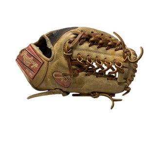 Used Rawlings PROS15TC BB/SB Glove RH Throw Chocolate And Almond 11 1/2" 11835-S000200664