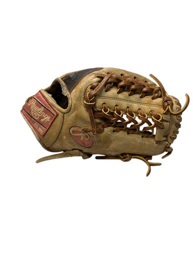 Used Rawlings PROS15TC BB/SB Glove RH Throw Chocolate And Almond 11 1/2" 11835-S000200664