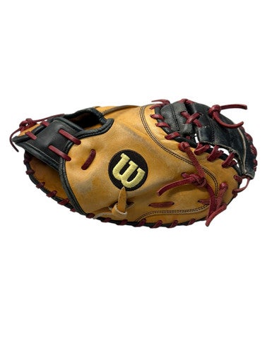 Used Wilson A2000 PUDGE BB/SB Catchers RH Throw Black And Tan 32 1/2" 11835-S000200668