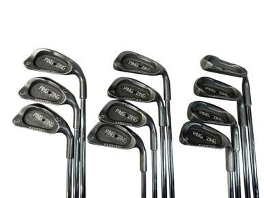 Used Ping ZING BLACK DOT Mens Iron Set RH 2I-GW/AW 11835-S000200703