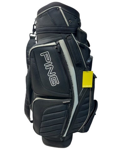 Used Ping HOOFER CART BAG Mens Cart Bag Black 11835-S000200708
