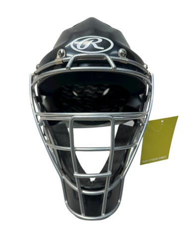 Used Rawlings CHVELY-R1 Catchers Helmet w/Mask Black S/M 11835-S000200567