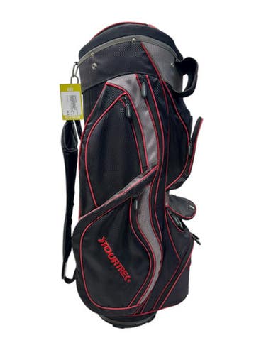 Used Tour Trek GOLF CART BAG Mens Stand Bag Black 11835-S000200586