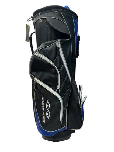 Used Snake Eyes CART Mens Stand Bag Navy Blue 11835-S000200585