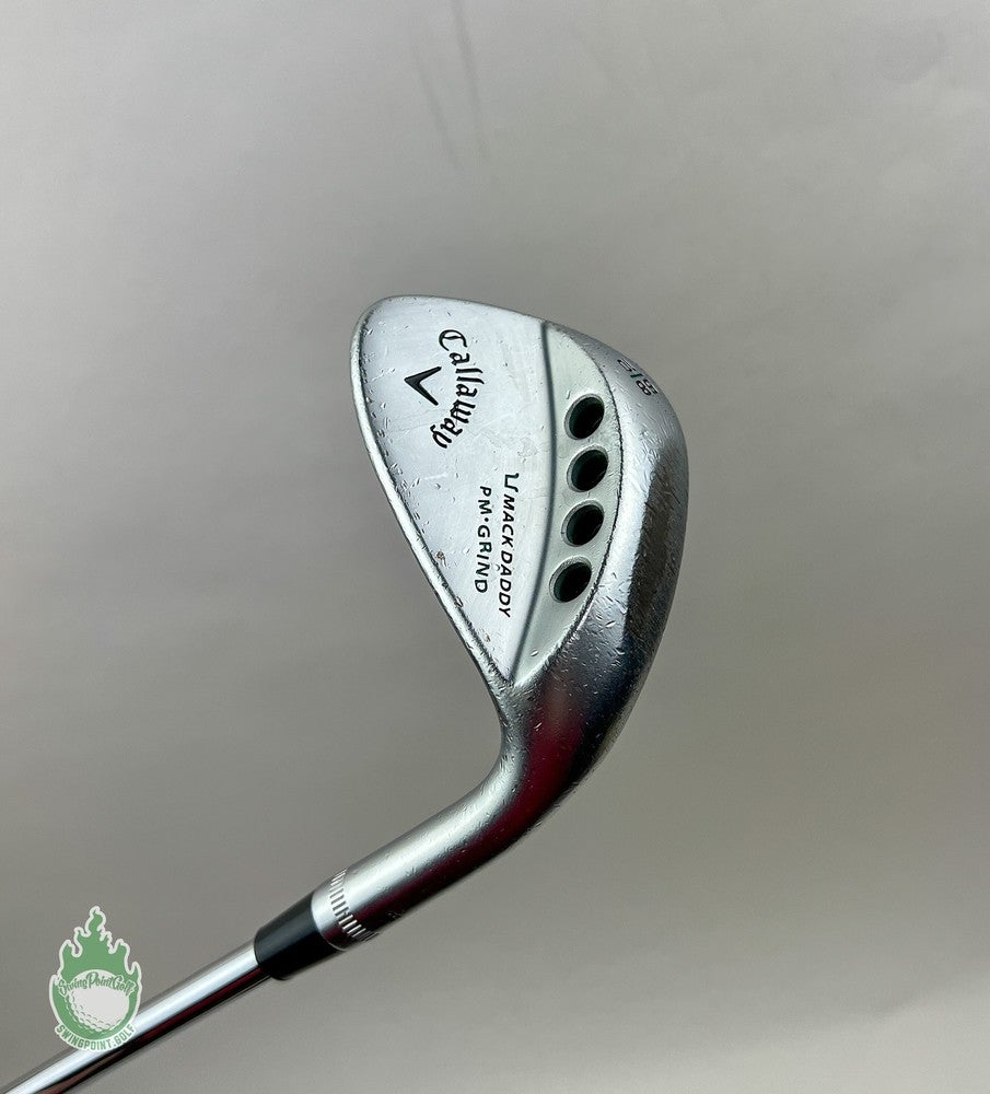 Callaway Mack Daddy PM Grind Chrome 60-10 60 Lob Wedge KBS Tour-V