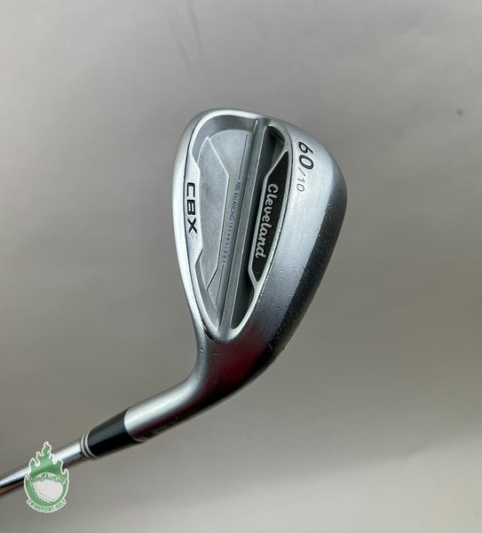 Used Right Handed Cleveland CBX Wedge 60*-10 115g Wedge Flex Steel Golf Club