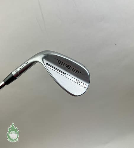 Left Handed Titleist Vokey SM10 Wedge 52*-10 F Grind S200 Stiff Flex Steel Golf