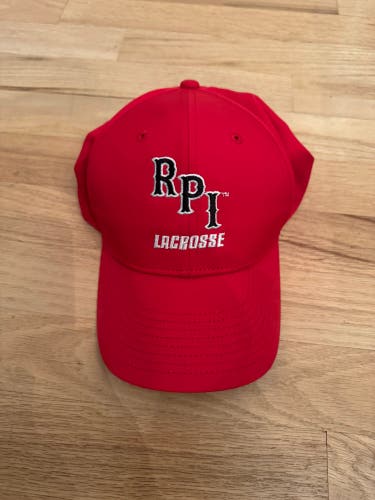 RPI Lacrosse Red Nike Hat