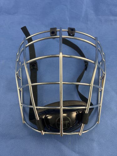 Warrior Fatboy 2.0 Box Lacrosse Cage Silver Large