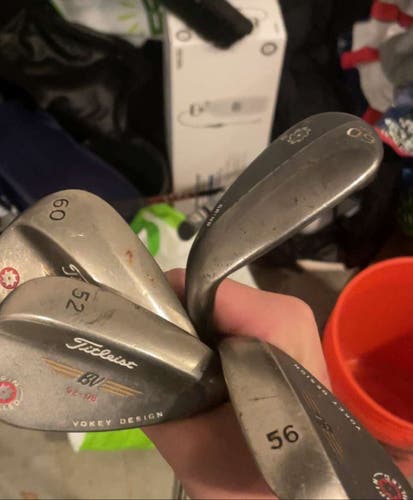 Titleist Vokey Right Handed Wedges 52-60