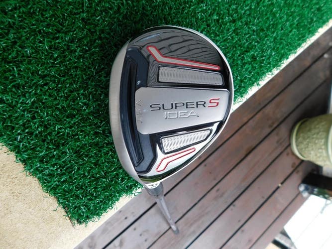 ADAMS IDEA SUPER S 22* 4-Hybrid w/ MATRIX 75g Senior Flex Shaft - LEFTY