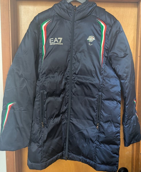 Emporio Armani Italian Ski Team 2022 Olympics Coat Women's Med